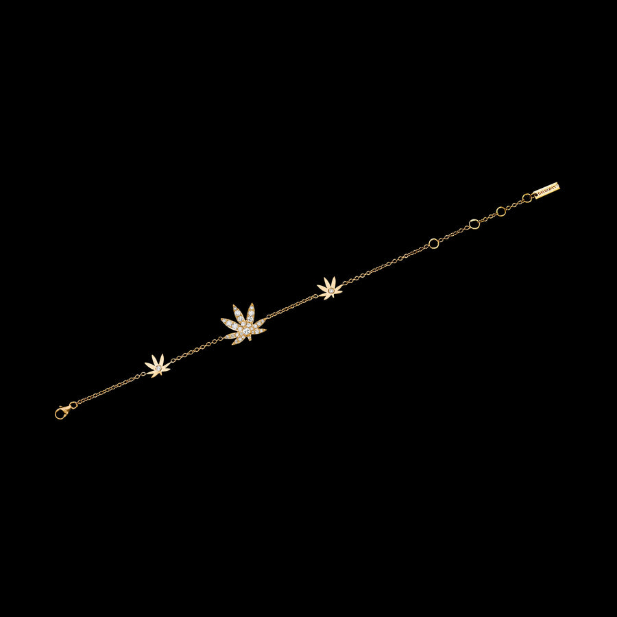 Trio Leaf Bracelet