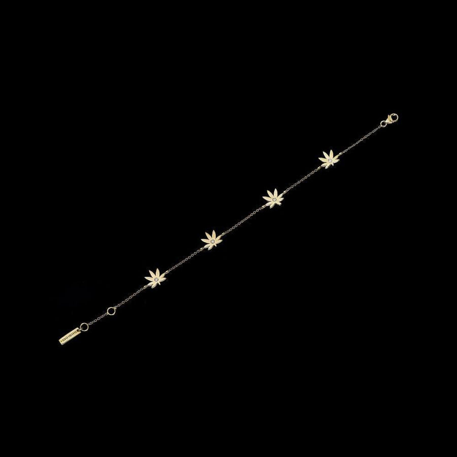Lucky Four Leaf Bracelet