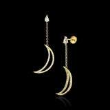 Luminous Chain Earrings